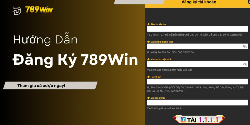 Hướng Dẫn Tham Gia Đặt Cược Tại 789WIN