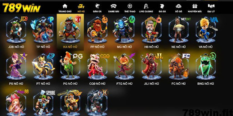 Sảnh Game Nổ Hũ 789WIN